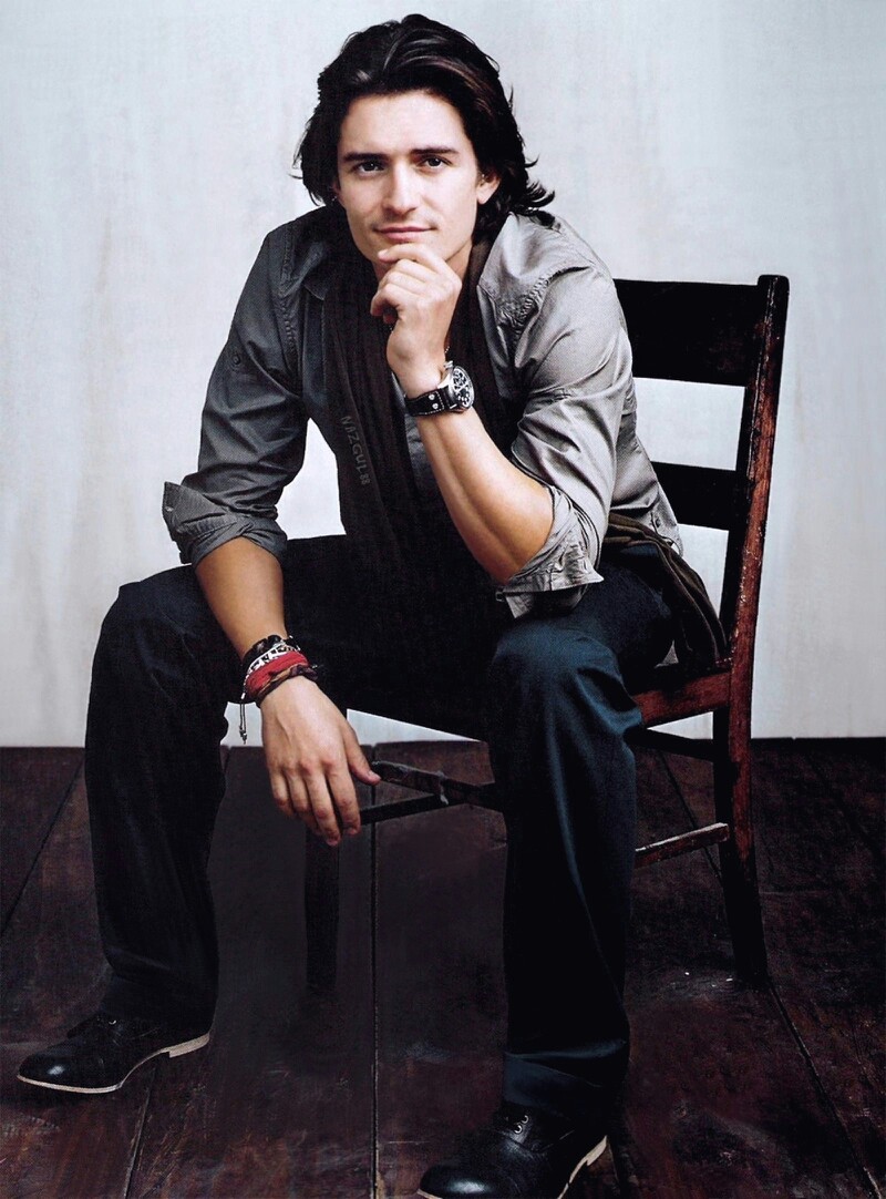 奥兰多布鲁姆 ORLANDO BLOOM 开花 2004 杂志写真