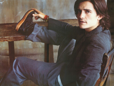 奥兰多布鲁姆 ORLANDO BLOOM 开花 2004杂志写真