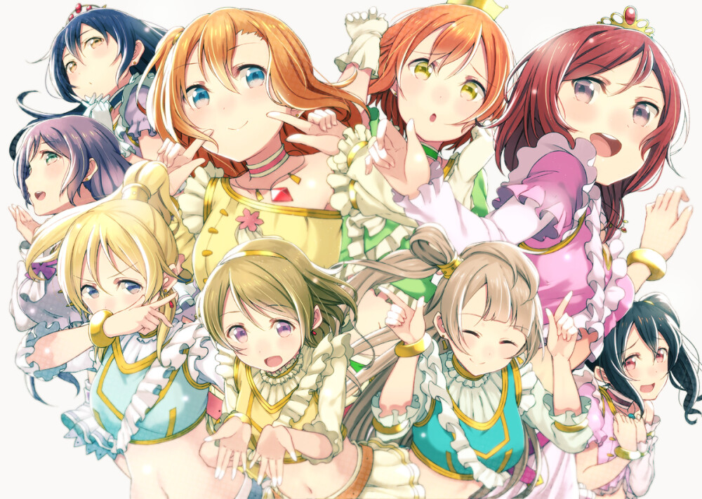 Love Live！[高坂穗乃果/南琴梨{南小鳥}/園田海未/星空凜/西木野真姬/小泉花陽/東條希/矢澤日香/絢瀨繪里]