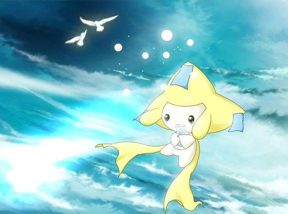 基拉祈 吉拉祈 jirachi 神奇宝贝 口袋妖怪 许愿星 宠物小精灵 pokemon 侵权删