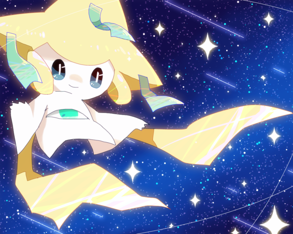 基拉祈 吉拉祈 jirachi 神奇宝贝 口袋妖怪 许愿星 宠物小精灵 pokemon 侵权删