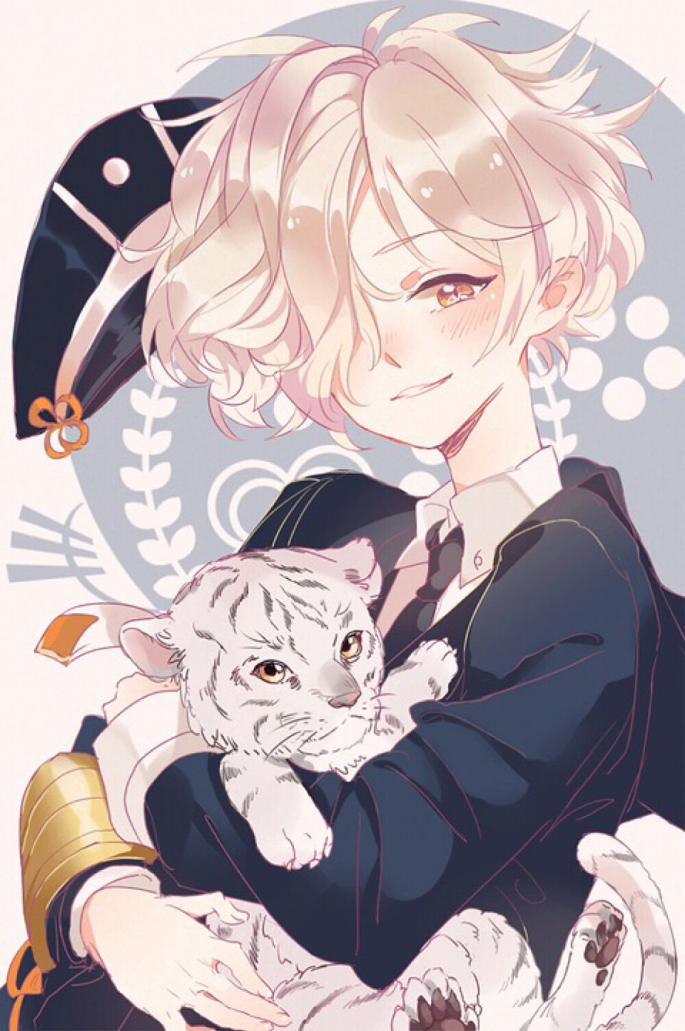 刀剑乱舞 Pixiv 美男 帅哥 白虎 二次元 动漫