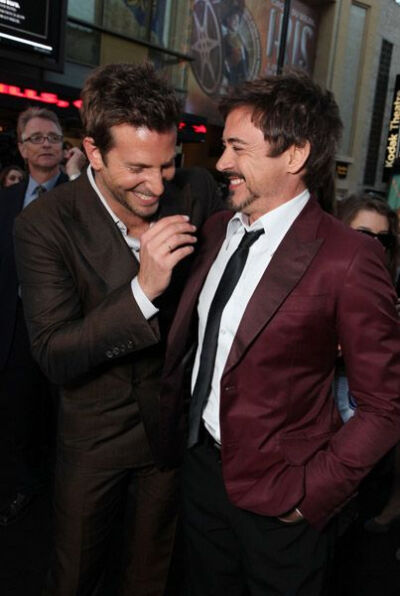 Cooper+Robert Downey Jr.