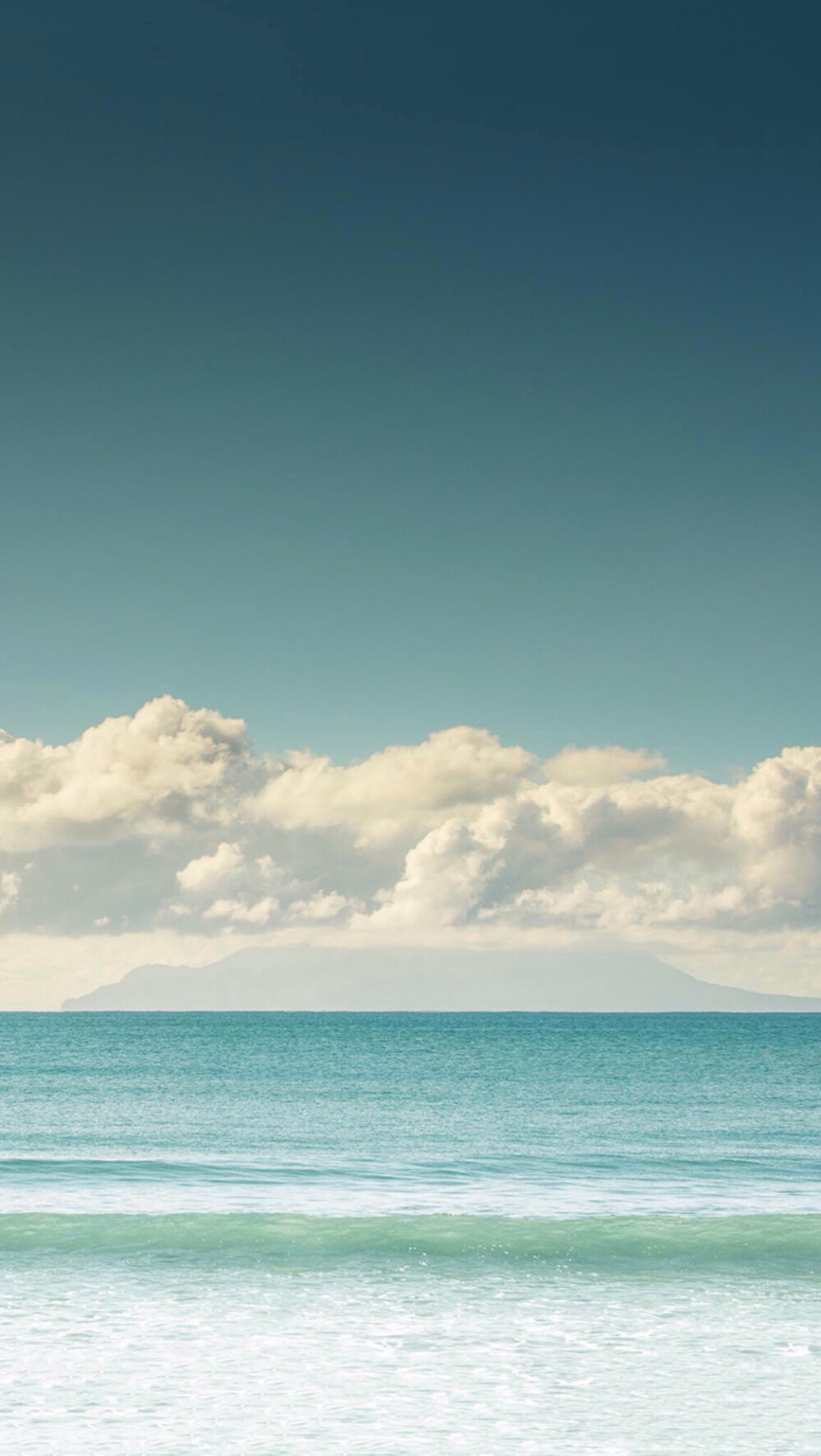 唯美自然风景 蓝天碧海 海洋 沙滩 唯美风景 iPhone手机壁纸 唯美壁纸 锁屏