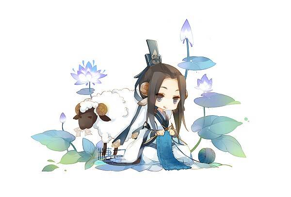 唔剑三纯阳咩咩q版