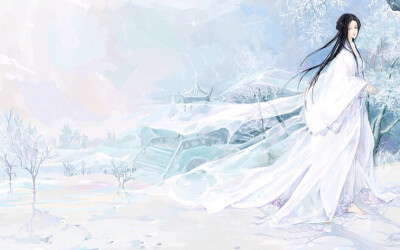 倾我一生一世念，来如飞花散似烟。