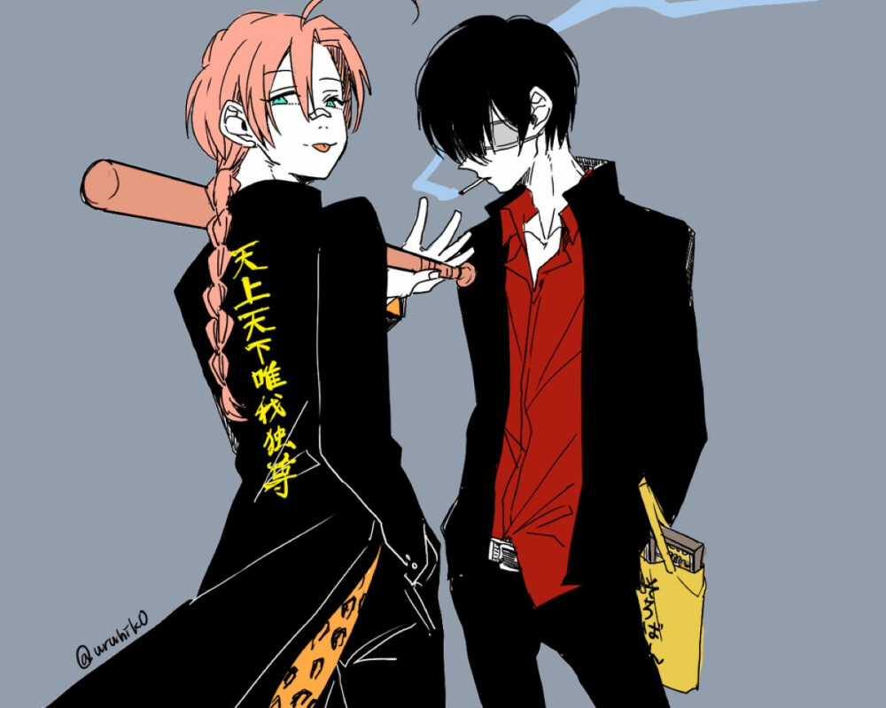 神威.高杉晋助 #银魂#log【画师:うるひこ… - 堆糖,美图壁纸兴趣社区