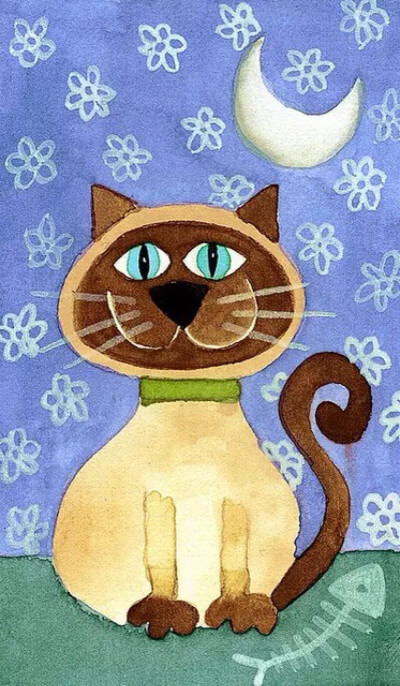 咖色猫咪