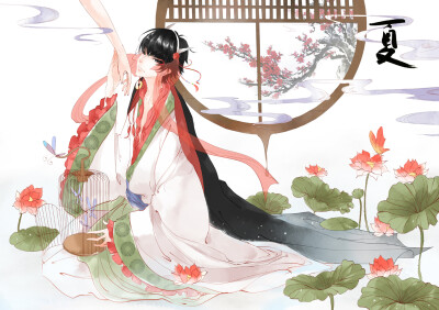 鬼灯的冷彻 白泽 妖孽 妖娆 