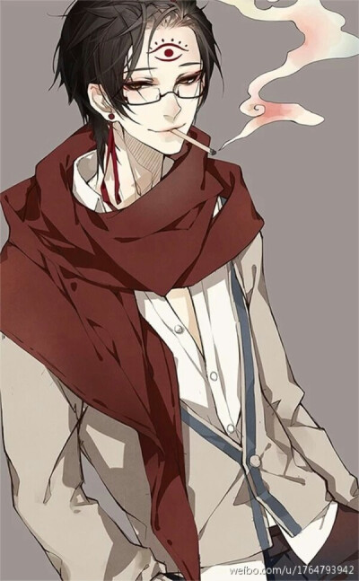 鬼灯的冷彻 白泽 妖孽 妖娆 