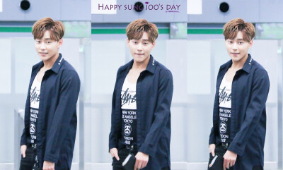 160216 #UNIQ金圣柱# 今天是圣柱的生日！#HAPPYSUNGJOODAY#