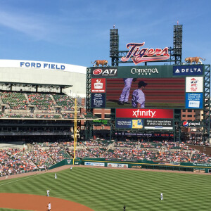 底特律Comerica Park, "Tigers"队的主场。