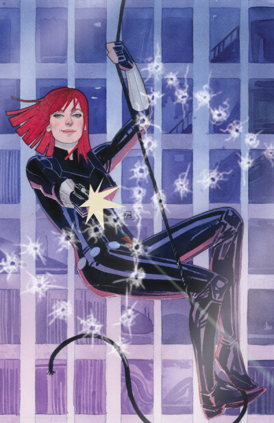 Black Widow Women of Power variant by Kevin Wada