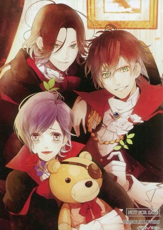 #DIABOLIK LOVERS##魔鬼恋人# 逆卷礼人，逆卷奏人，逆卷绫人