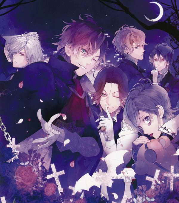 #DIABOLIK LOVERS##魔鬼恋人# 逆卷修，逆卷怜司，逆卷礼人，逆卷奏人，逆卷绫人，逆卷昂