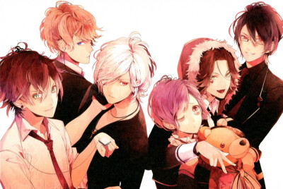 #DIABOLIK LOVERS##魔鬼恋人# 逆卷修，逆卷怜司，逆卷礼人，逆卷奏人，逆卷绫人，逆卷昂