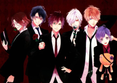 #DIABOLIK LOVERS##魔鬼恋人# 逆卷修，逆卷怜司，逆卷礼人，逆卷奏人，逆卷绫人，逆卷昂