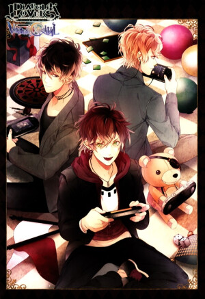 #DIABOLIK LOVERS##魔鬼恋人# 逆卷修，逆卷绫人，无神琉辉