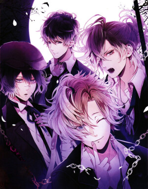 #DIABOLIK LOVERS##魔鬼恋人# 无神琉辉，无神皓，无神悠真，无神梓
