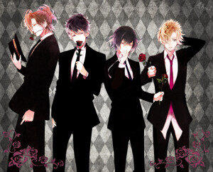 #DIABOLIK LOVERS##魔鬼恋人# 无神琉辉，无神皓，无神悠真，无神梓
