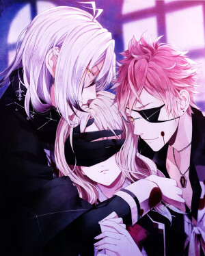 #DIABOLIK LOVERS##魔鬼恋人# 小森唯，月浪卡拉，月浪辛