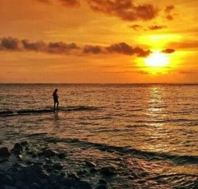 海景 日出