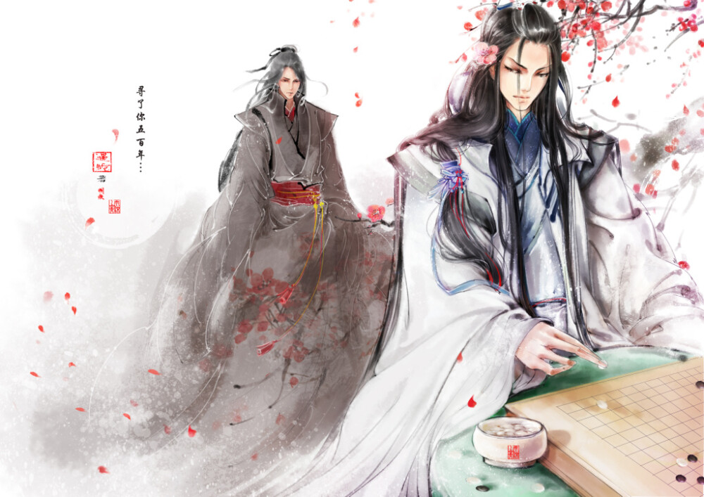 绘师【雨沫上青】插画版权归绘师本人所有，请勿二改，商用~