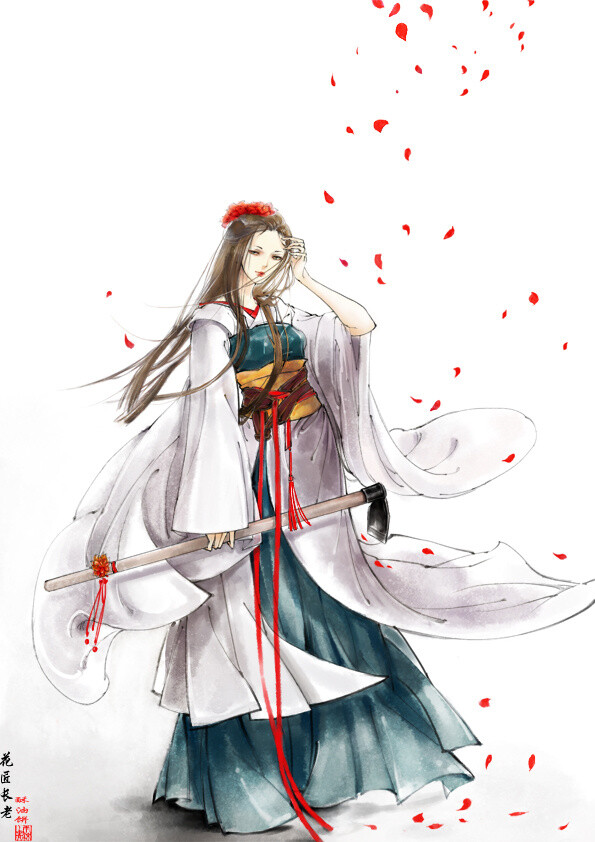 绘师【雨沫上青】插画版权归绘师本人所有，请勿二改，商用~