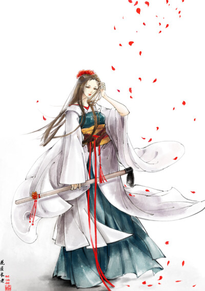 绘师【雨沫上青】插画版权归绘师本人所有，请勿二改，商用~