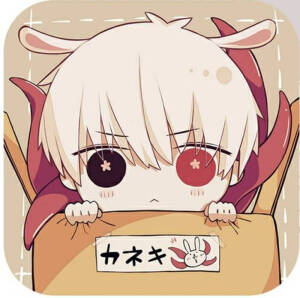 动漫情头  东京食尸鬼  金木研  Q版  东京喰种