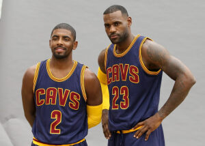 LeBron James 勒布朗·詹姆斯&Kyrie Irving 凯里·欧文