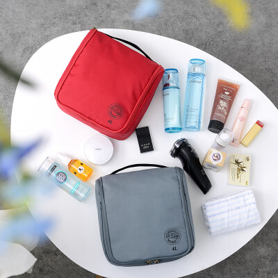 旅游必备神器韩国大容量洗漱包便携防水化妆包收纳袋旅行装用品4L