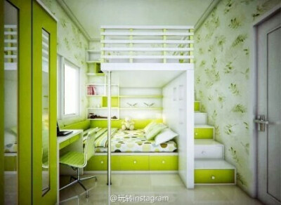 单人床卧室设计