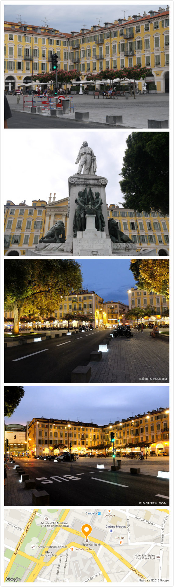 法国「尼斯」『加里波第广场』— 加里波第广场(Place Garibaldi)是法国南部城市尼斯最古老的广场，建成于18世纪晚期。 