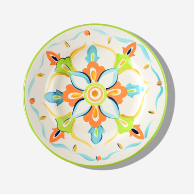 彩绘陶瓷器皿