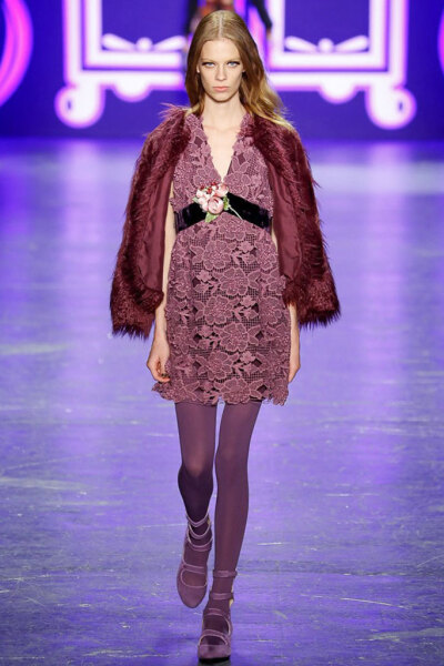 Anna Sui 纽约2016秋冬系列时装秀