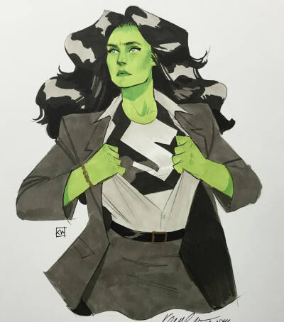 She-Hulk by Kevin Wada