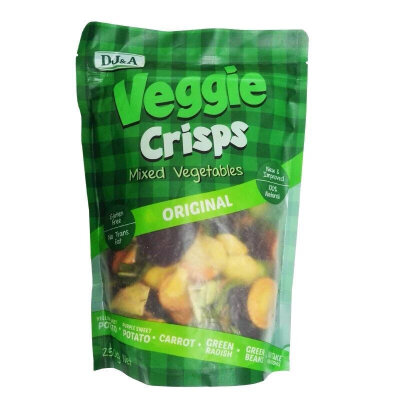 精灵澳洲直邮 Veggie Crisps 有机酥脆蔬菜干果 250g 超极好吃～ 四包包直邮
