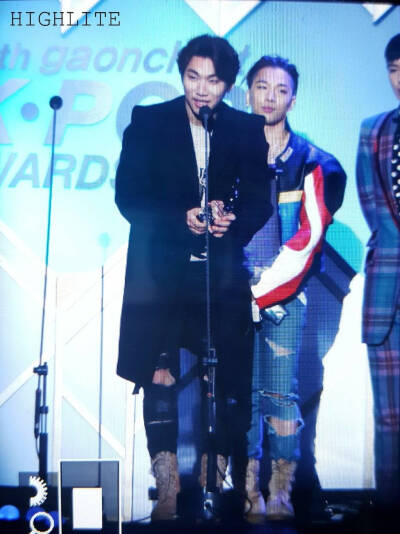 #姜大声##DAESUNG# 160217 第五届 Gaon Chart K-POP Awards 颁奖典礼