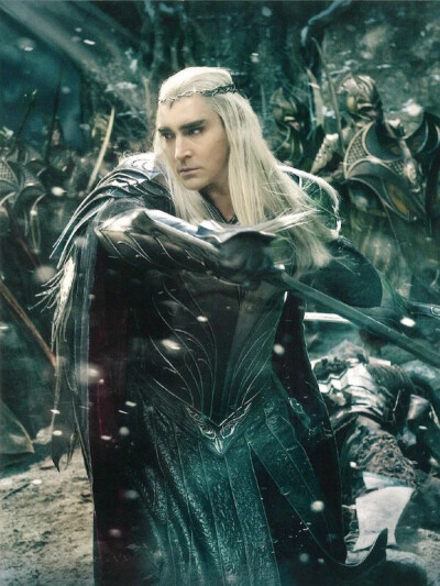 The lord of the Rings Thranduil Legolas Lee Pace Orlando Bloom