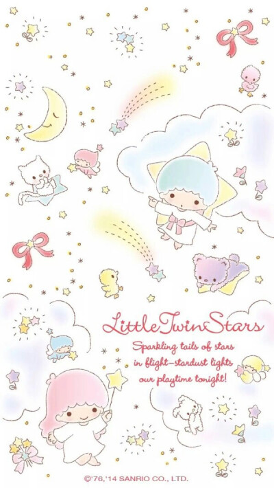 手机壁纸❤Little Twins Stars❤
双子星❤满满的少女心❤