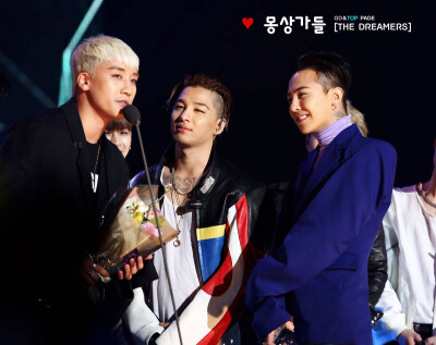 #胜利与永裴##东永裴###太阳##YB#160217 GAON Chart K-Pop Awards 。cr logo