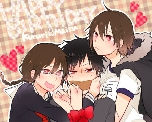 静雄哥，你的折原临也  ⁄(⁄ ⁄•⁄ω⁄•⁄ ⁄)⁄ DRRR!! デュラララ!! DOLLARS