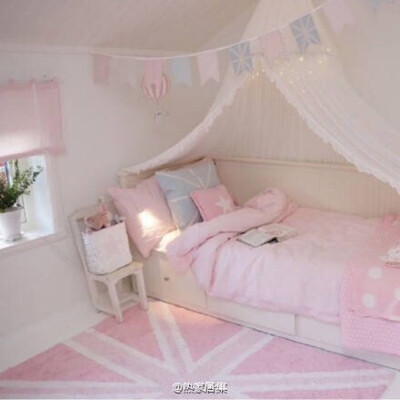 卧室 装潢 少女 衣帽间 粉色 来自独角兽小野莓的《少女情怀总是诗》