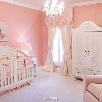 卧室 装潢 少女 衣帽间 粉色 来自独角兽小野莓的《少女情怀总是诗》