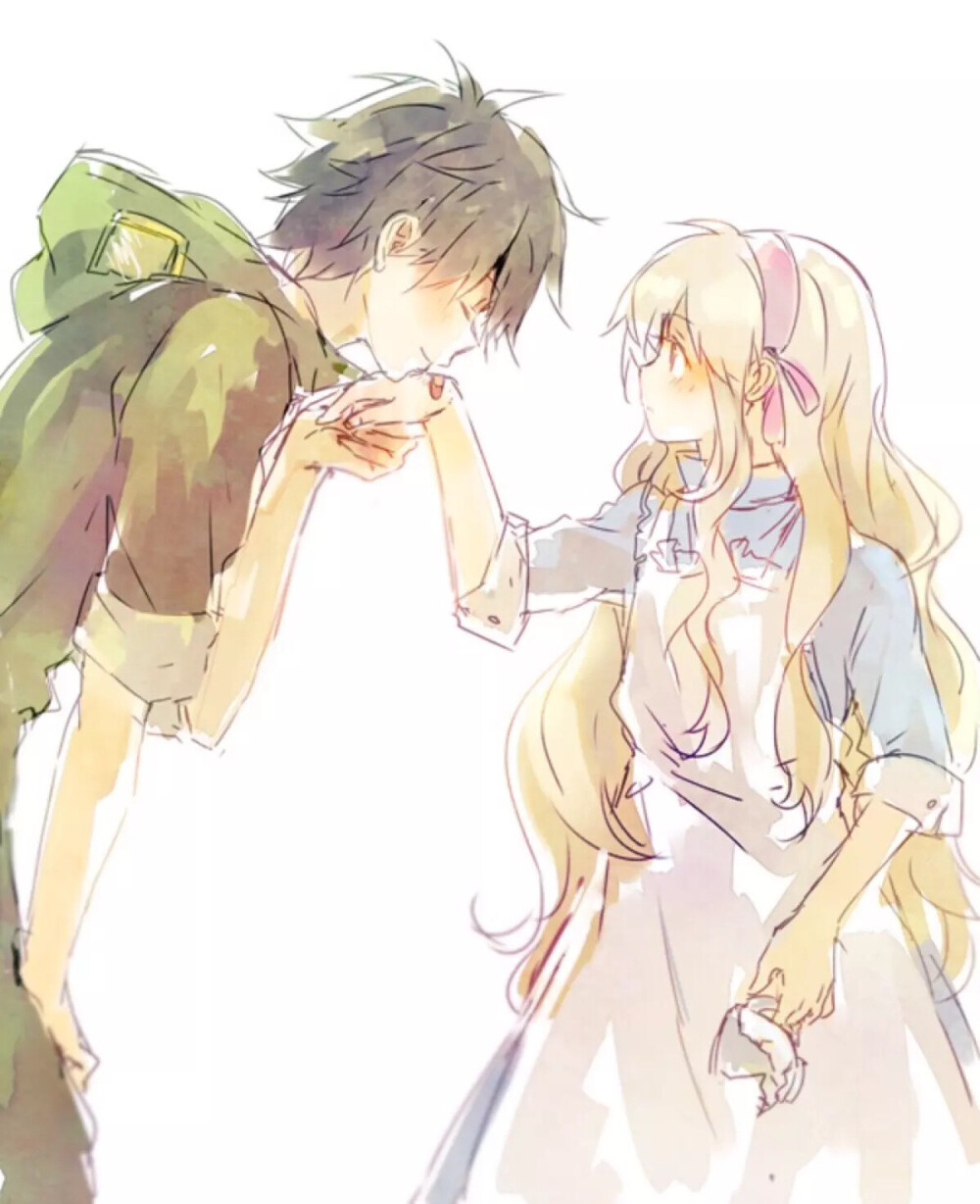 水彩 唯美 少年 少女 小清新 温馨 治愈 萌 二次元 高清 壁纸 动漫 阳炎project