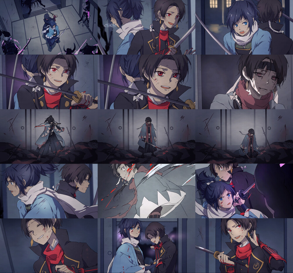 刀剑乱舞冲田组p站作者id750680