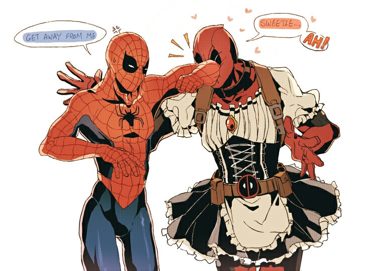 spideypool 贱虫 死侍 