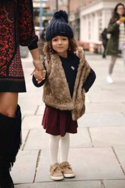 纽约童装模特London Scout，穿搭有范，引爆了全美时尚界，关键是人家才3岁（4）