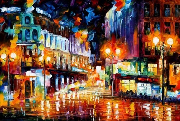 Leonid Afremov 油画系列 